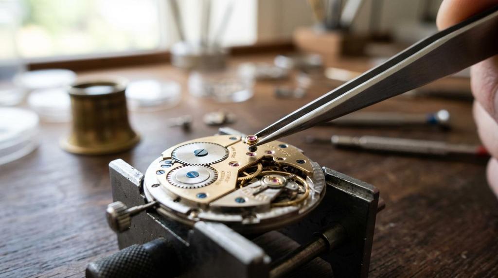 Reparation af Rolex ur
