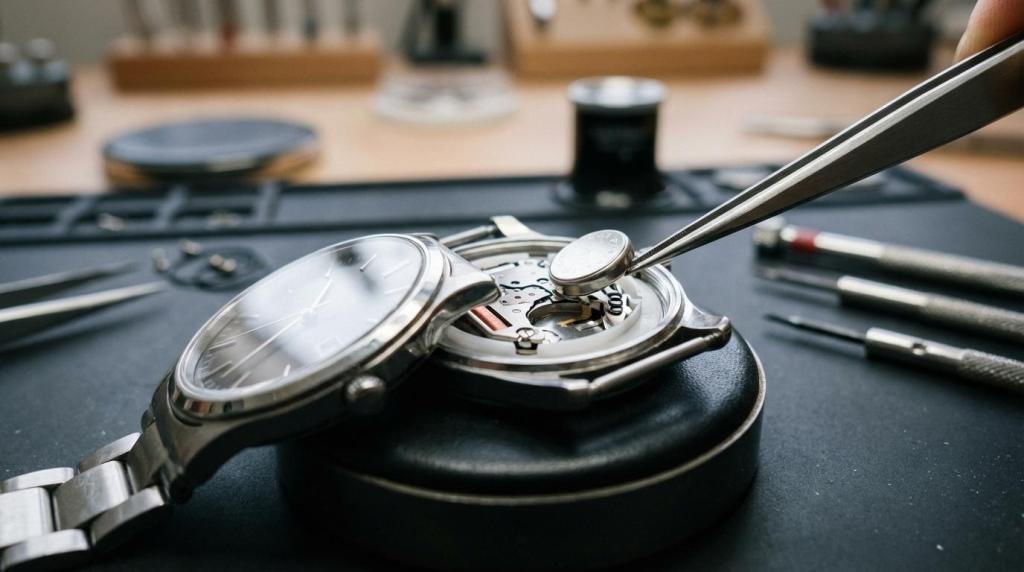 Ur reparation: priser, processer og hvad du kan forvente