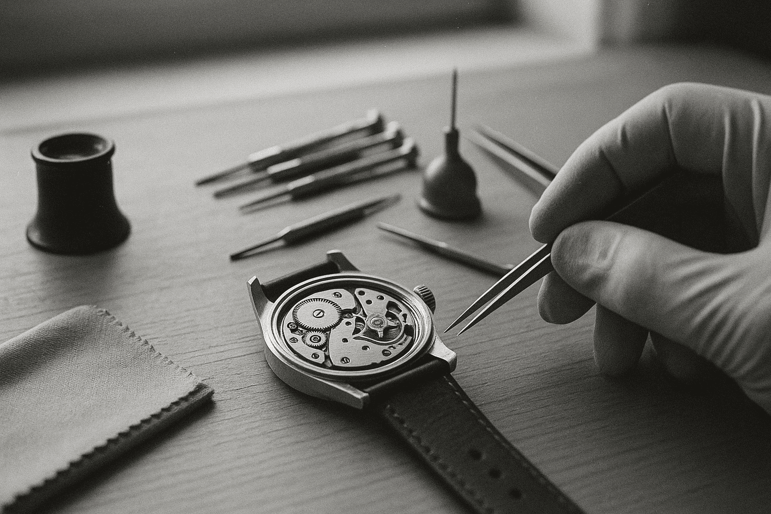 Service og vedligeholdelse mekanisk ur: gode råd