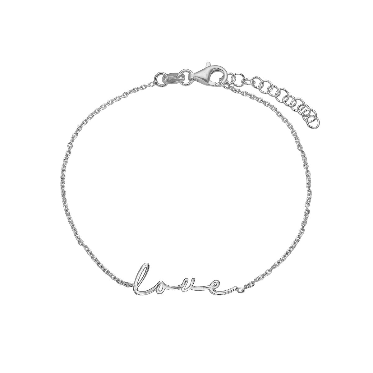 Armbånd, Love, sølv - Urma.dk
