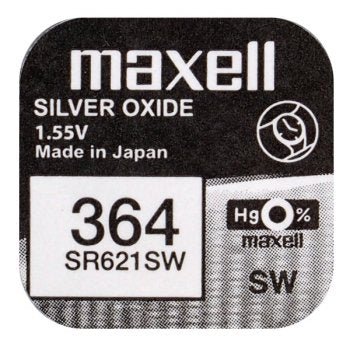 Batteri Maxell SR621SW / 364 - 1,55V - Urma.dk