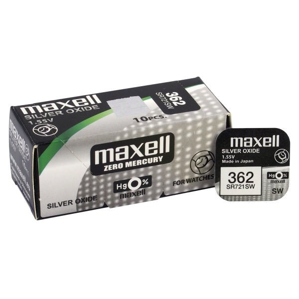 Maxell 362 / SR1130SW 1,55V - Urma.dk