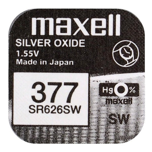 Maxell 377 / SR626SW 1,55V - Urma.dk