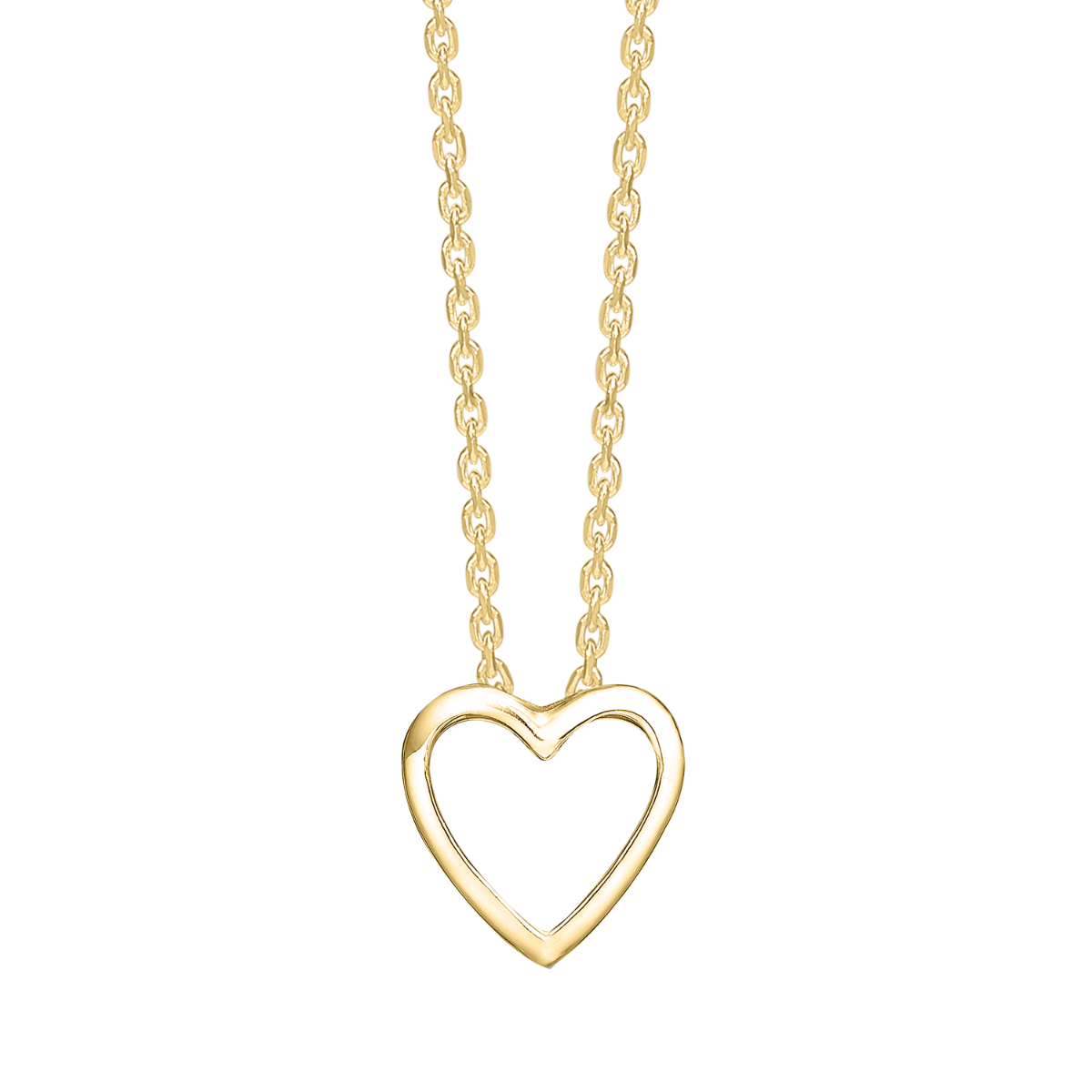 Sølvforgyldt halskæde