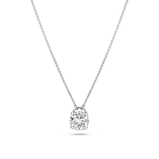 Sif Halskæde Venice - 14 kt. guld el. hvidguld 0.50 - 2.00 ct TW G - H VS lab - grown diamant SJ - N2509 - WD - WG - Urma.dk