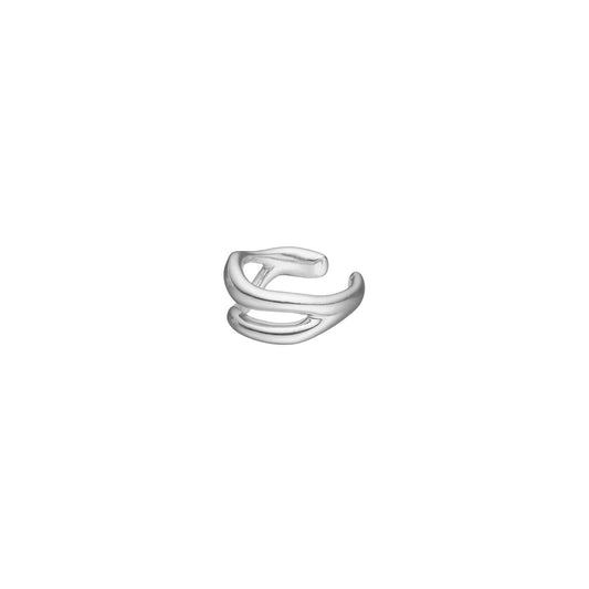 Sølv earcuff FLUID52 - Urma.dk