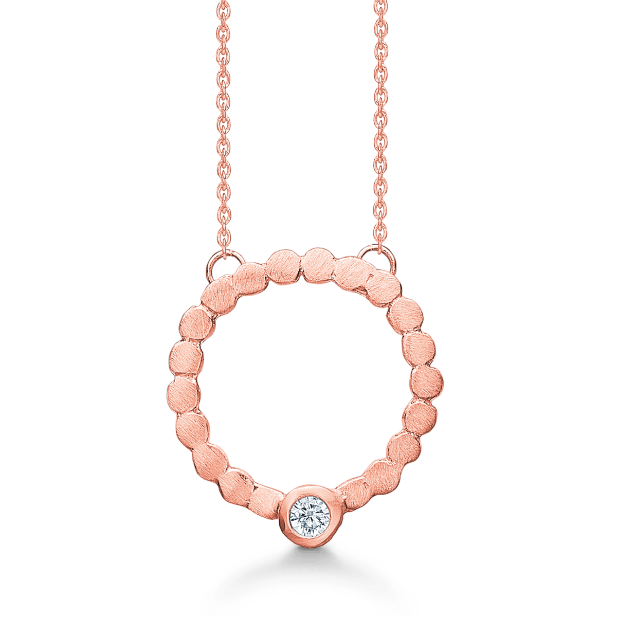 Sølvforgyldt collier RF16212076 - Urma.dk