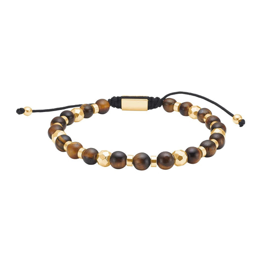 SON armbånd yellow tiger eye og IP gold - Urma.dk