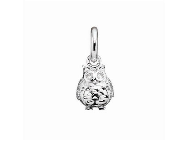 Story sølv charm, ugle