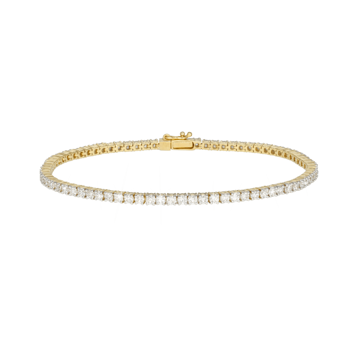 Tennis Armbånd 14 kt. guld 2,82 ct. TW/S - Urma.dk