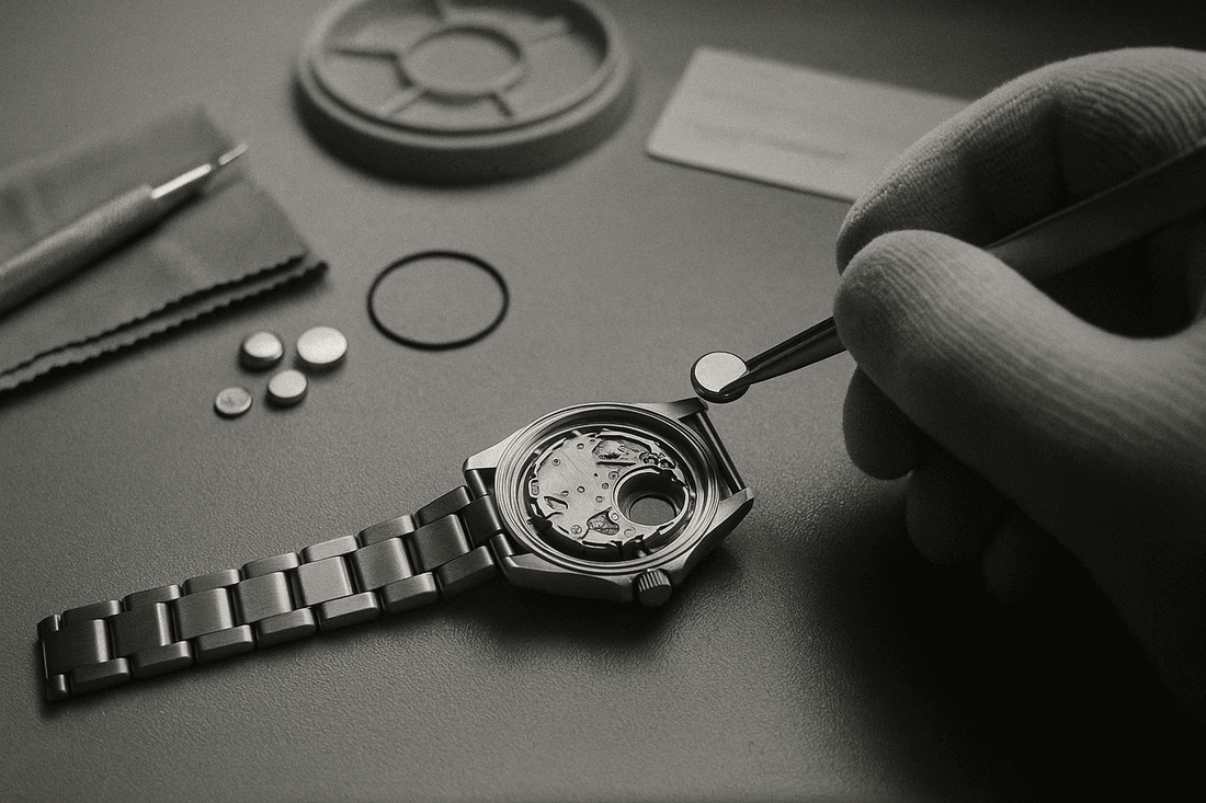 Batteriskift på ure