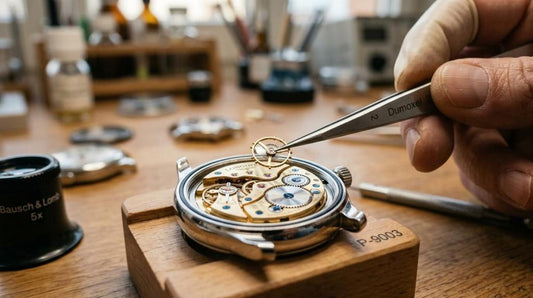 Urma: Reparation af Longines ur