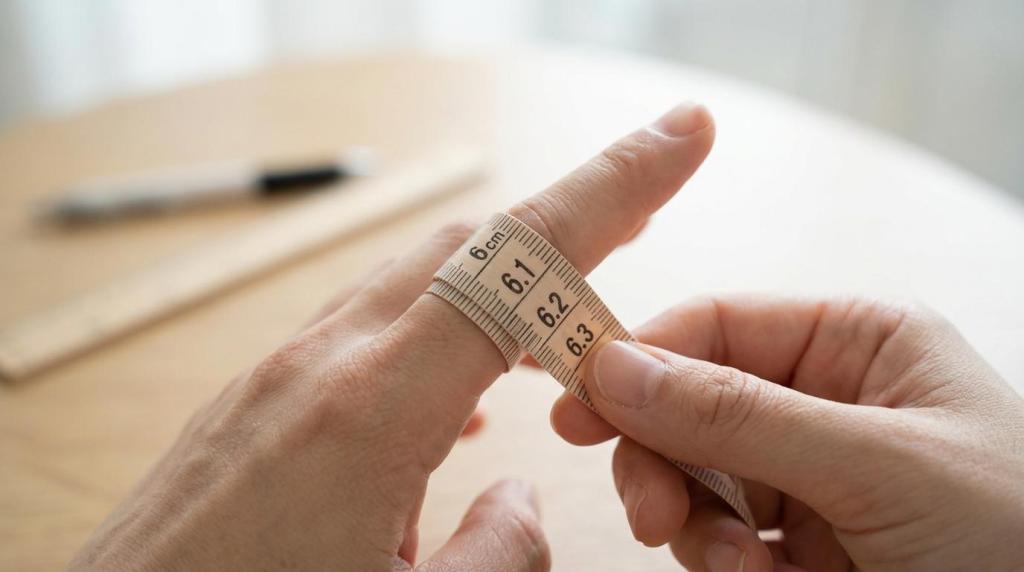 Ringstørrelsesguide: mål korrekt derhjemme på 5 minutter