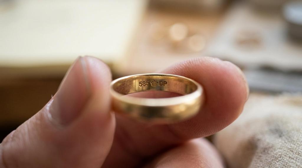Stempler i guld og sølv: sådan ser du ægthed på smykker