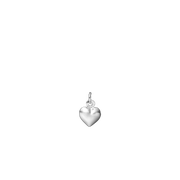 SØLV VEDH. HJERTE 7,5 x 8 mm