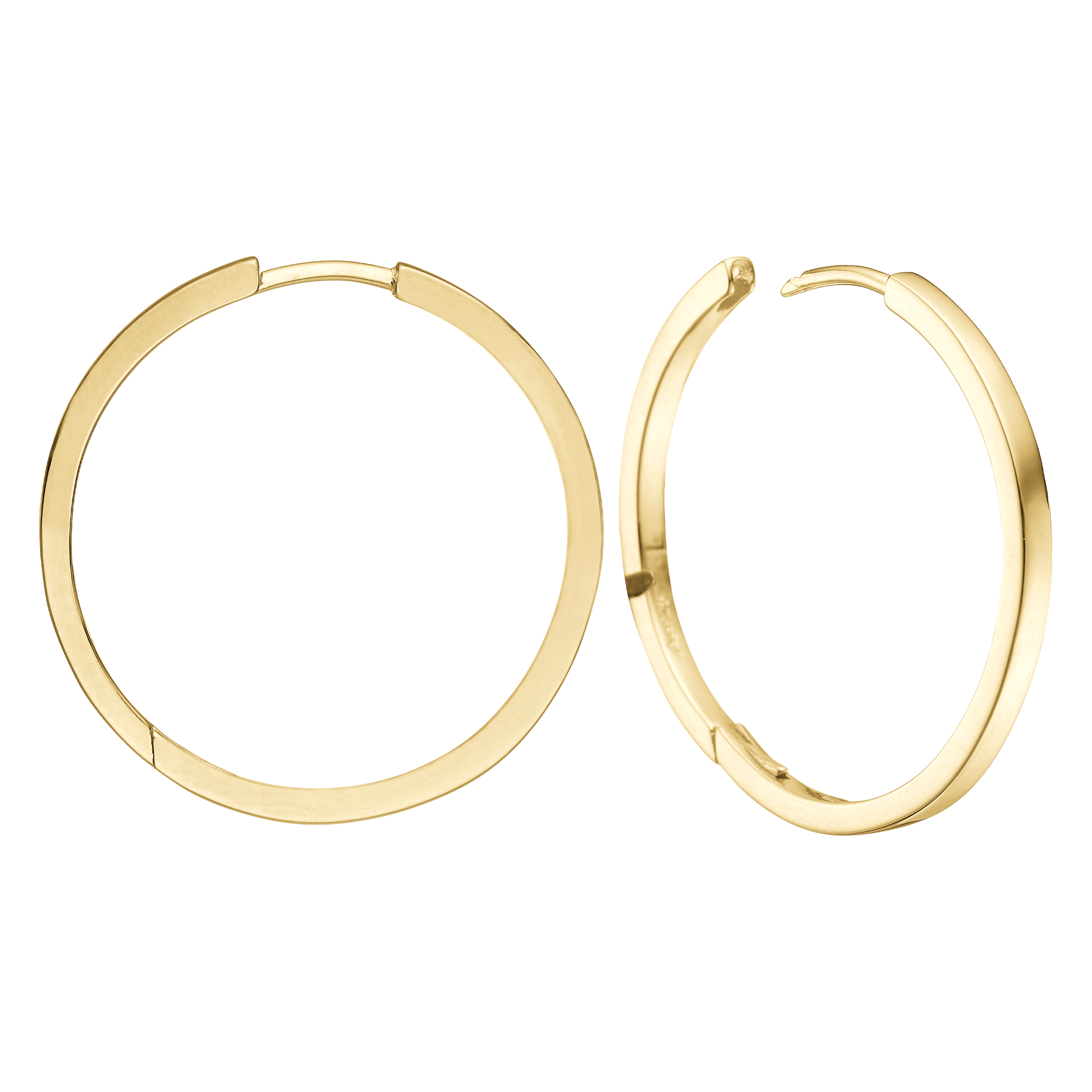 FORG. SØLV CREOL 32MM, TRÅD 1,9 MM M/KLA