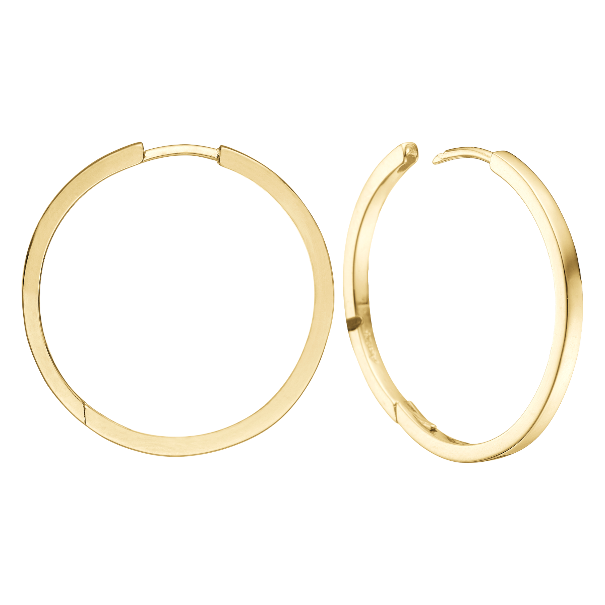 FORG. SØLV CREOL 32MM, TRÅD 1,9 MM M/KLA