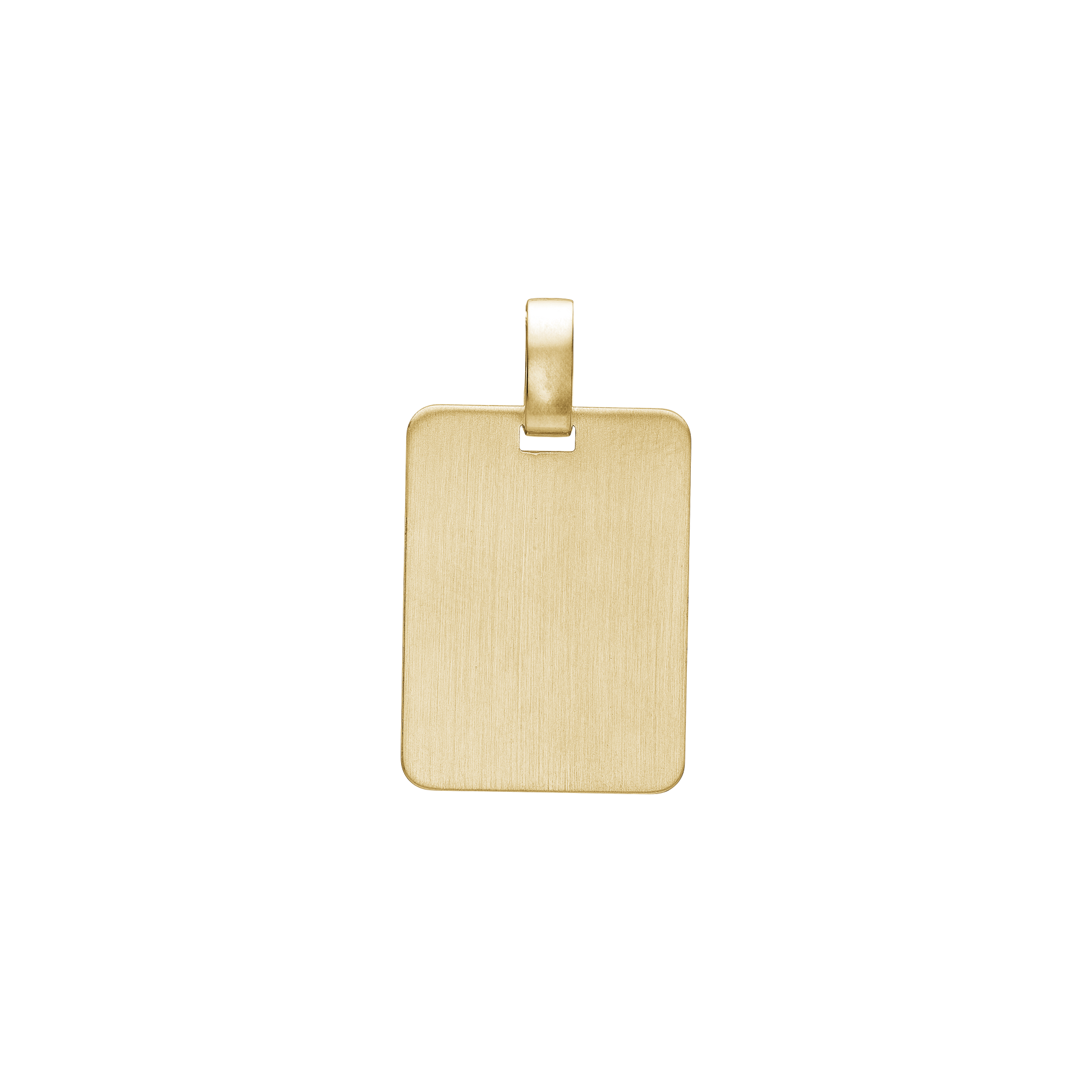 8KT VEDH. GRAVØRPLADE 15,5 x 21 mm