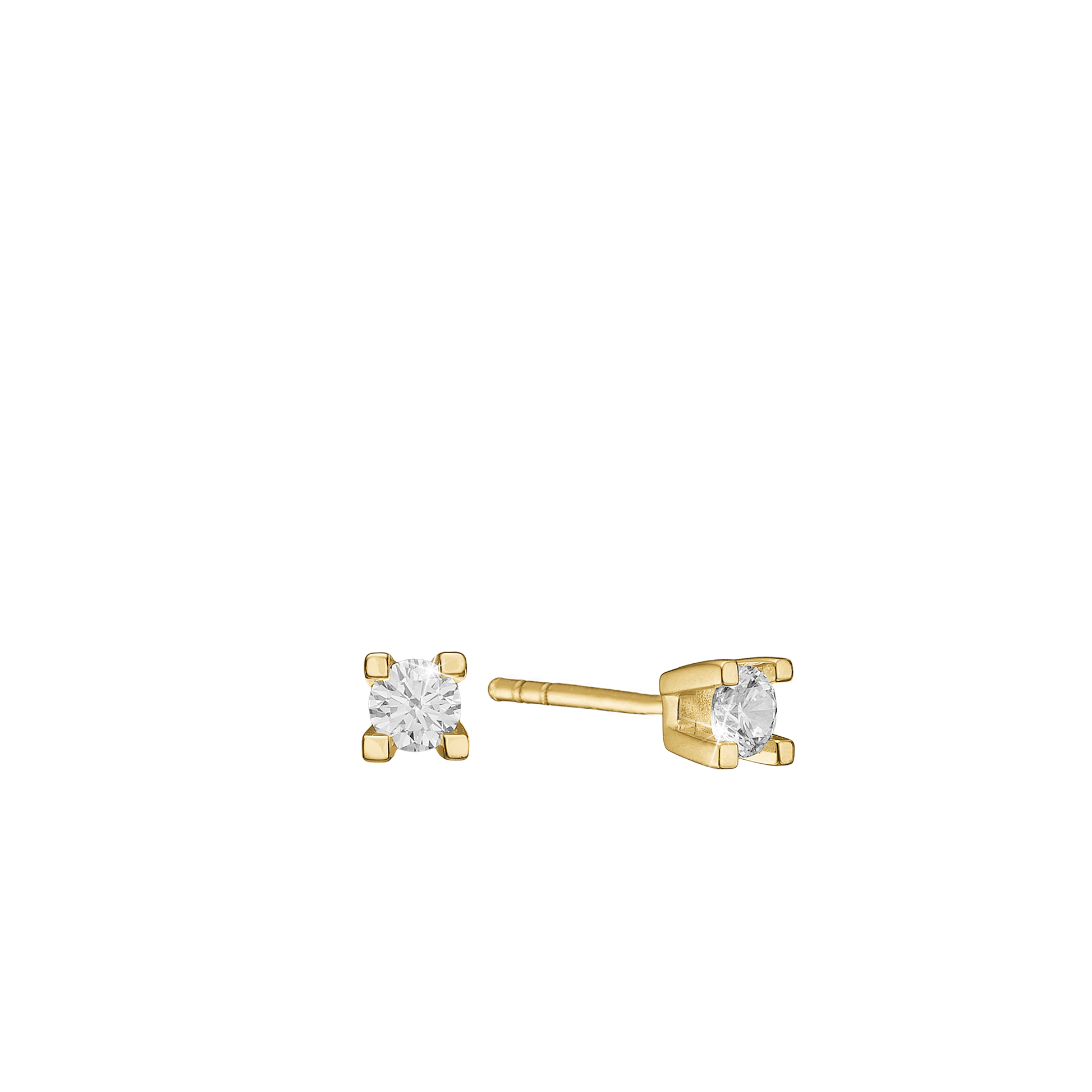 ETERNITY 8KT ØRESTIK 2X0,03CT WSI 4/GRAB