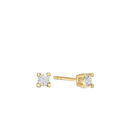 ETERNITY 14KT ØRESTIK 2X0,05CT WSI 4/GRA