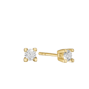 ETERNITY 14KT ØRESTIK 2X0,35CT WSI 4/GRA