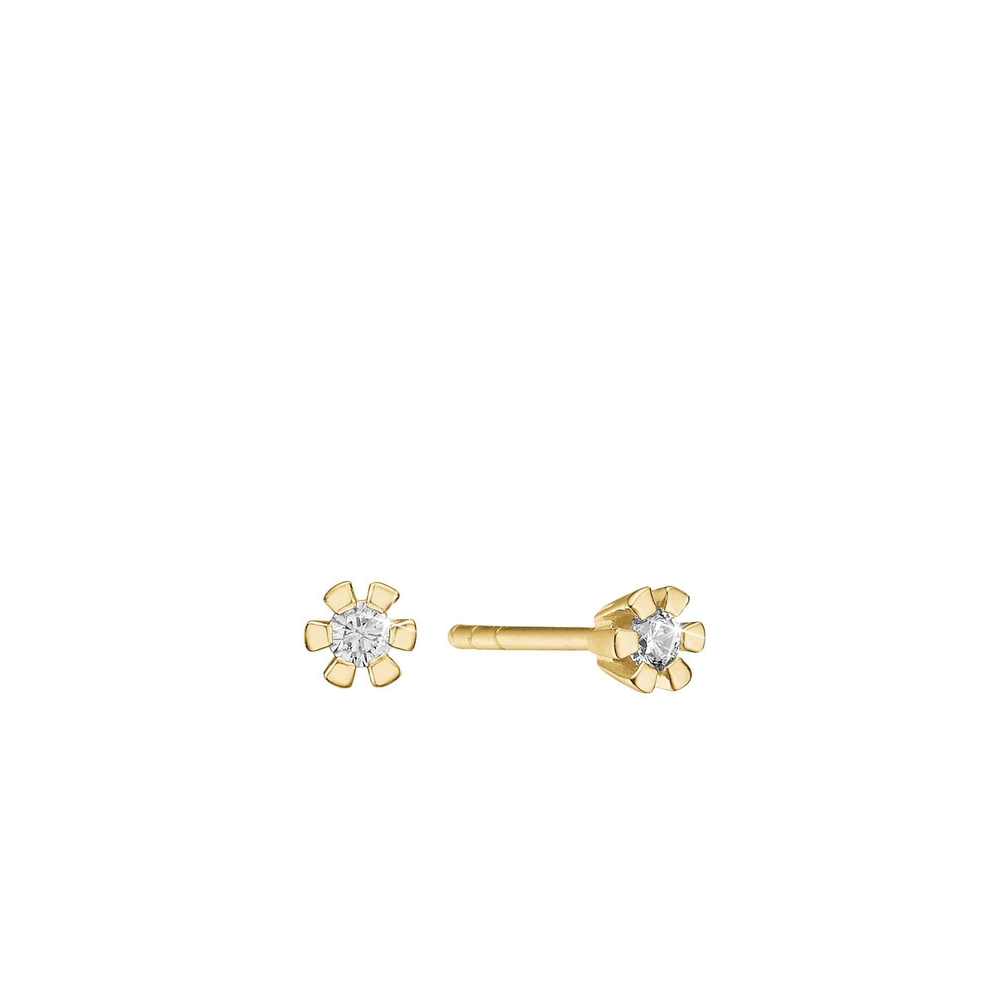 ETERNITY 8KT ØRESTIK 2X0,03CT WSI