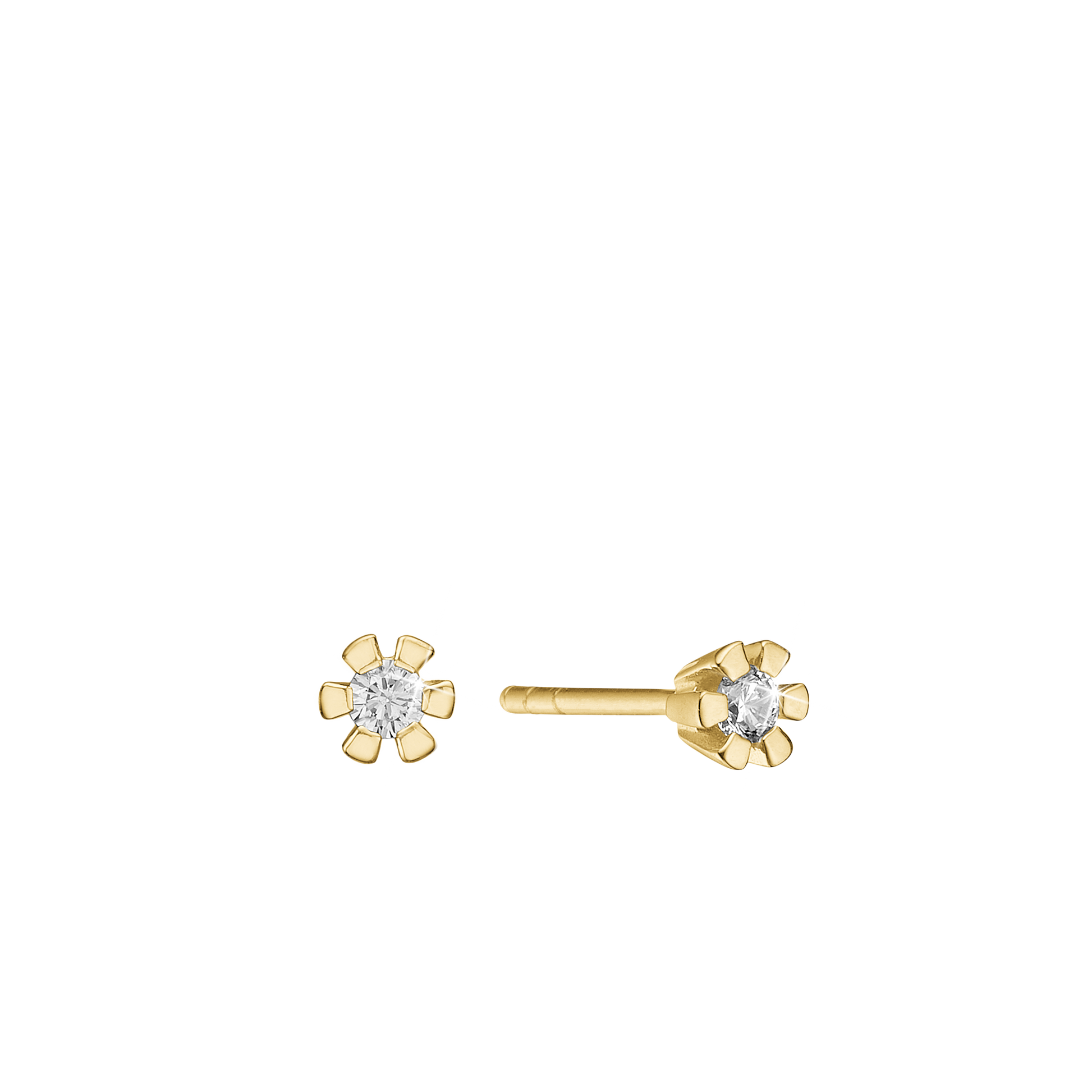 ETERNITY 8KT ØRESTIK 2X0,05CT WSI