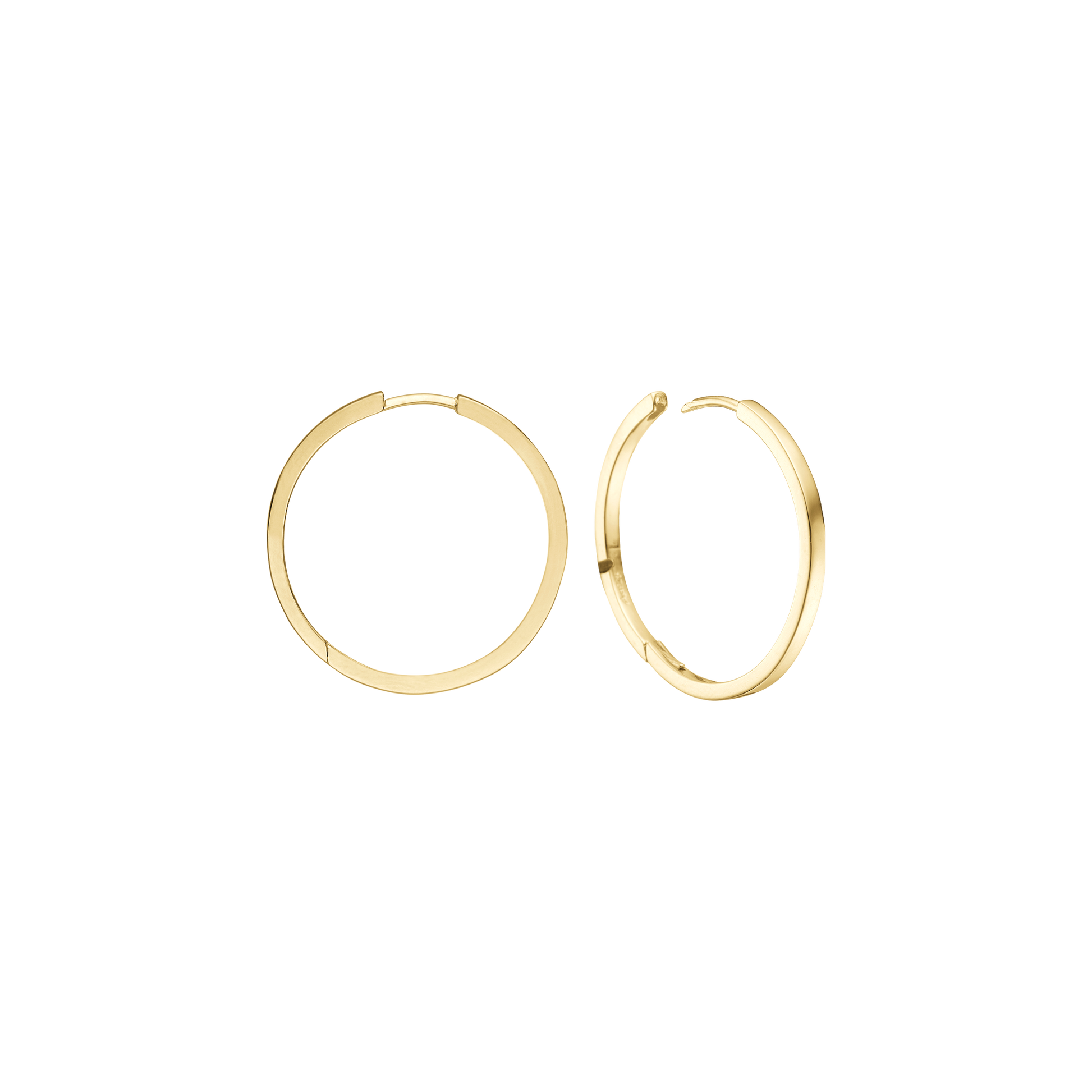8KT CREOL 16,5 MM, TRÅD 2,3MM M/KLAPLÅS
