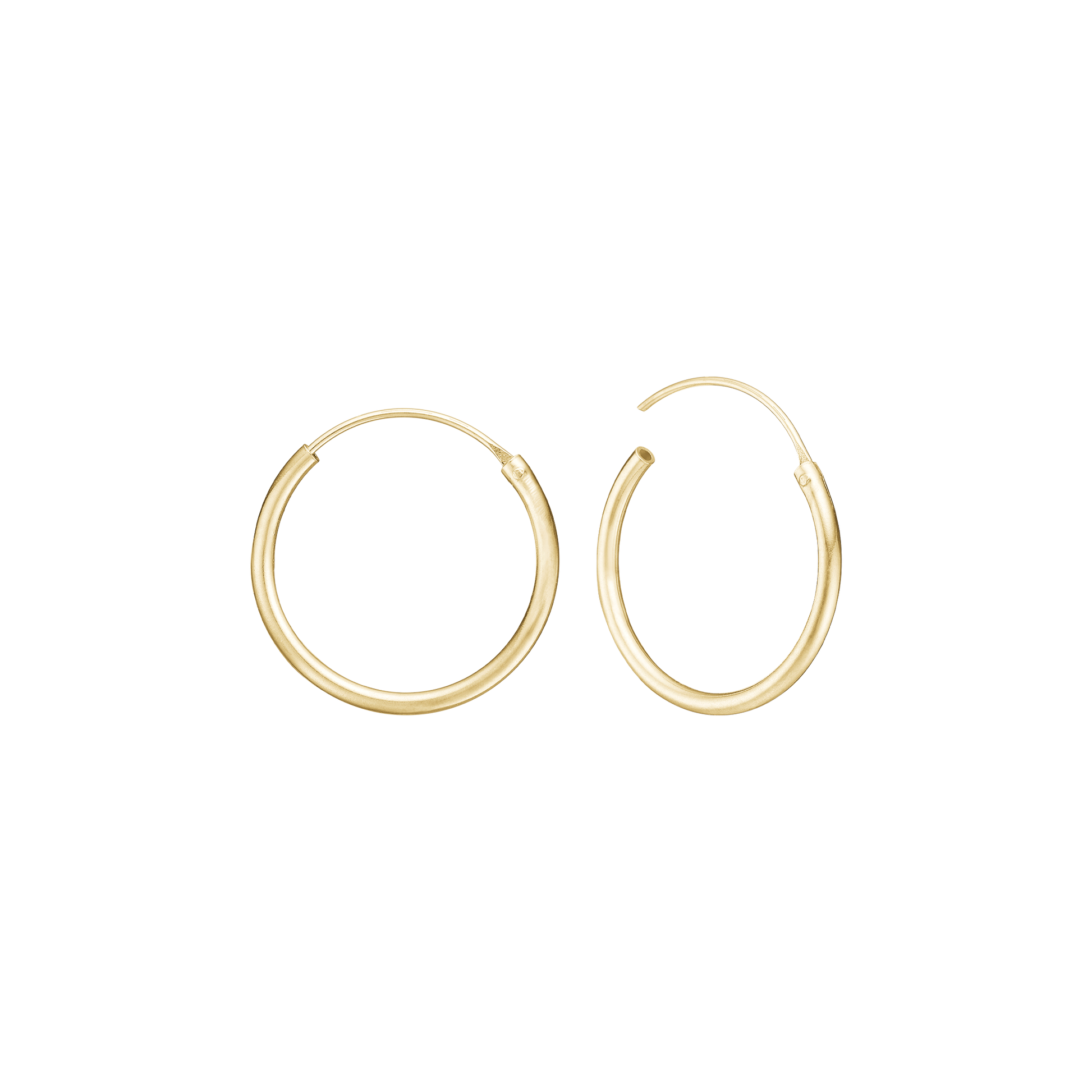 8KT CREOL 17,5 MM, TRÅD 1,2MM M/VIPPELÅS