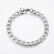Armbånd rustfrit stål 21,5 cm