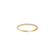 HEART 14kt. guld alliancering m/dia. 0.05ct W/SI