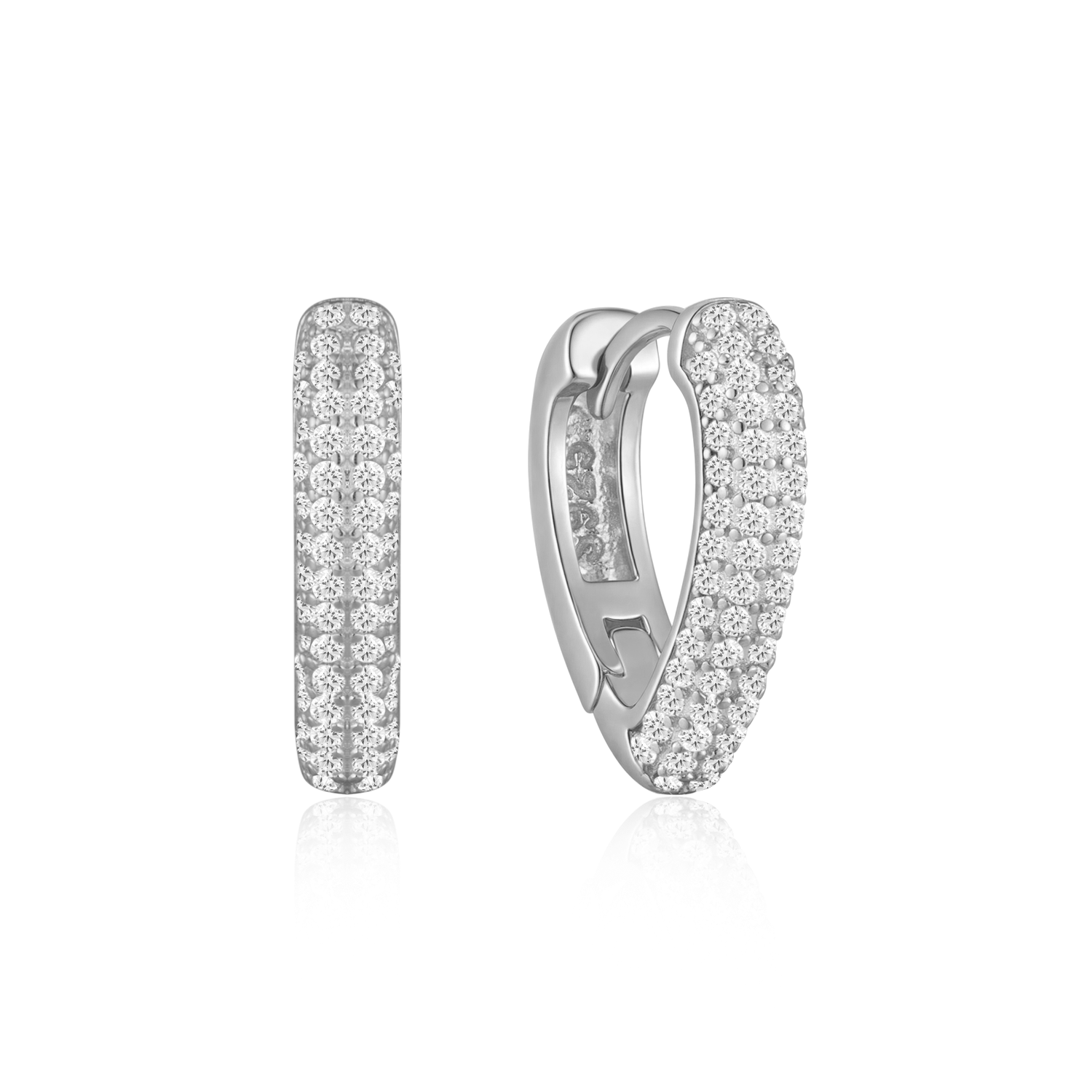 Sølv creoler 10262526