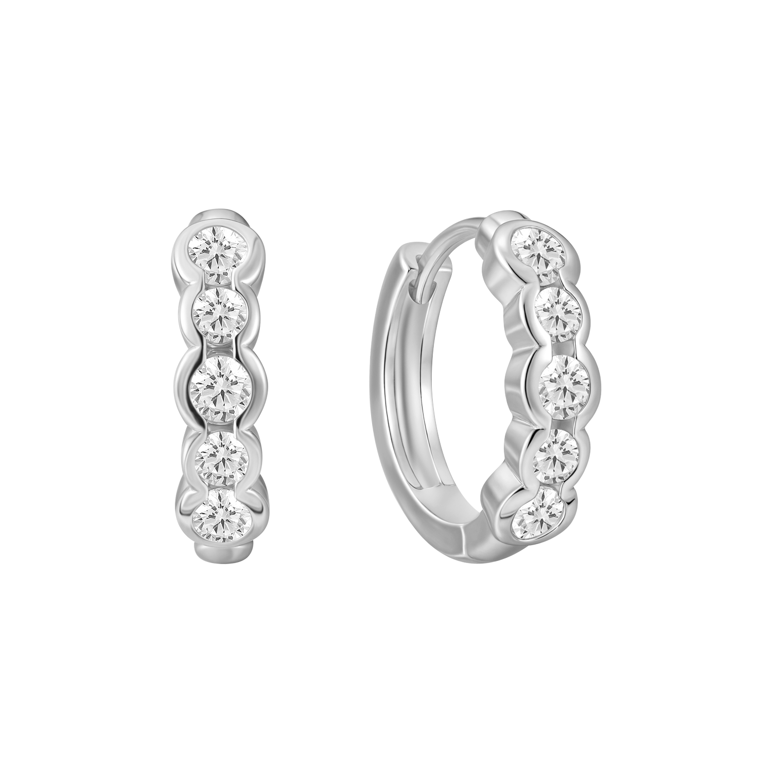 Sølv creoler 10262530