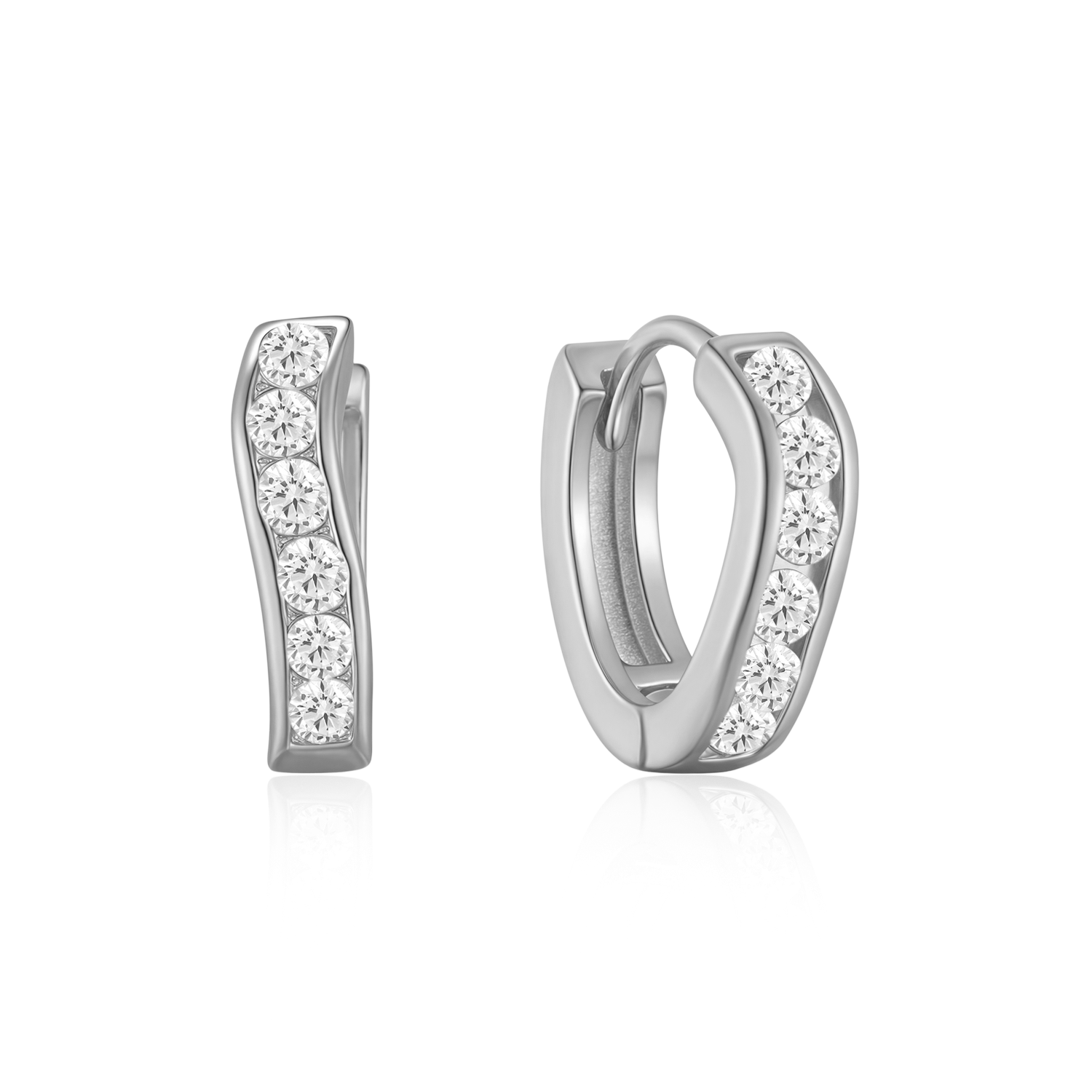 Sølv creoler 10262531