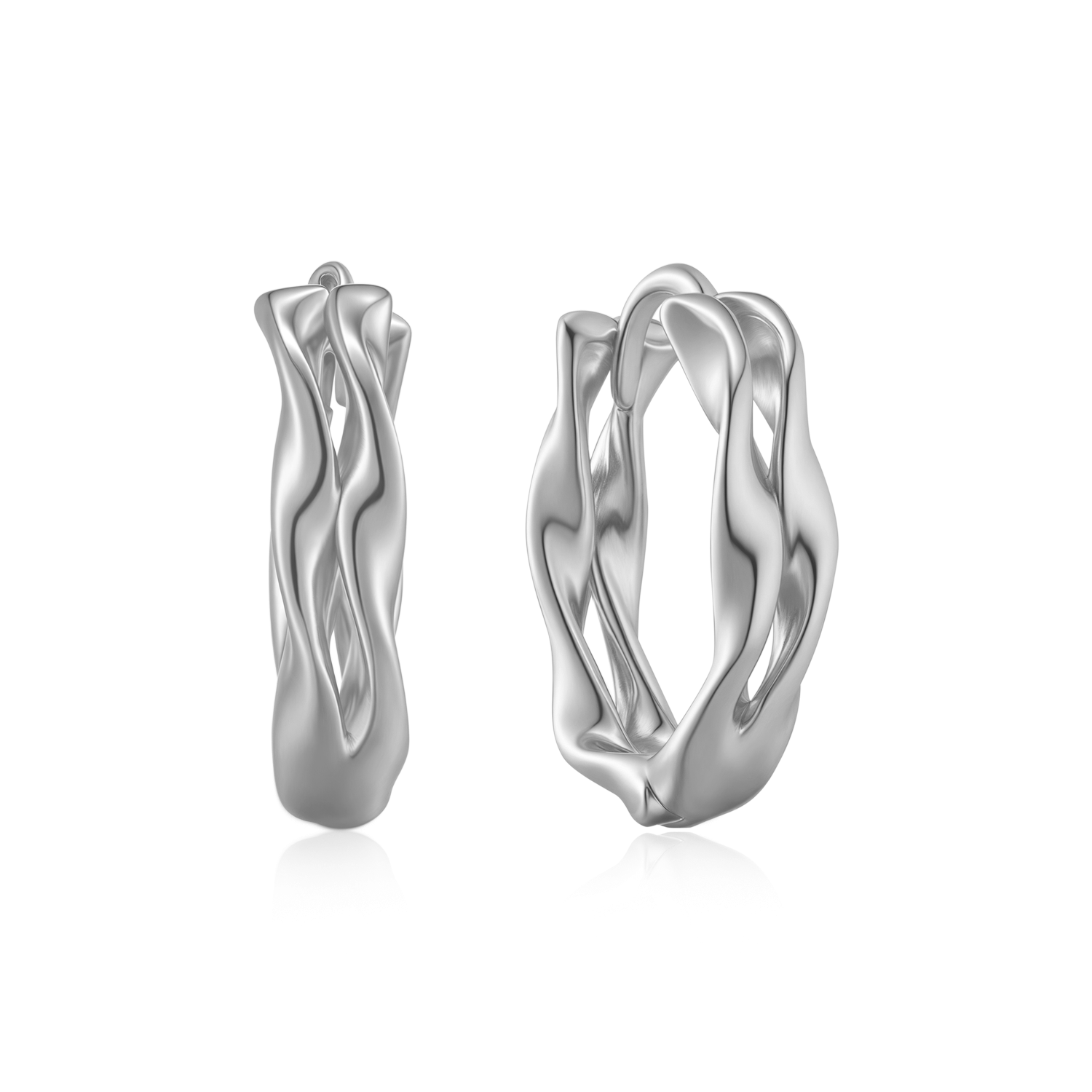 Sølv creoler 10262532