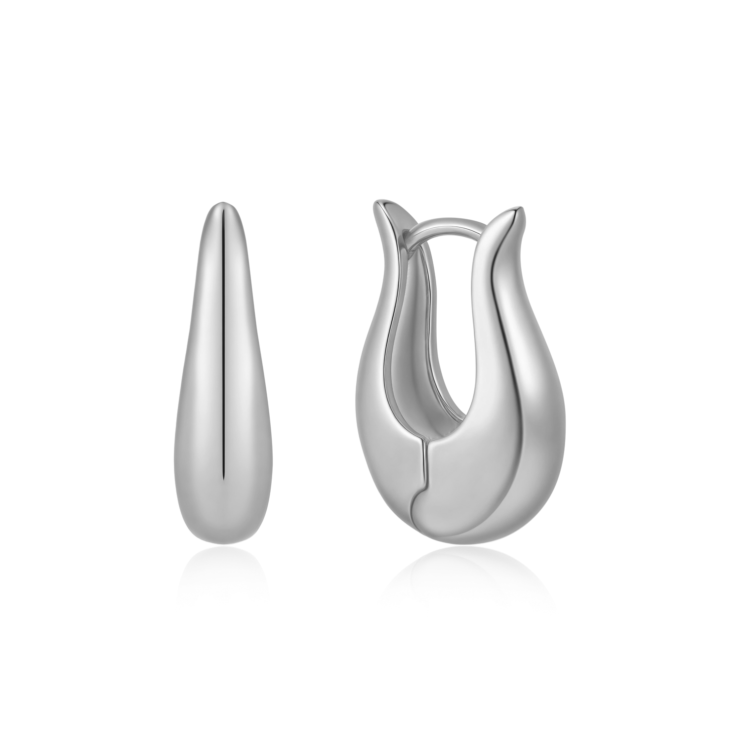 Sølv creoler 10262537