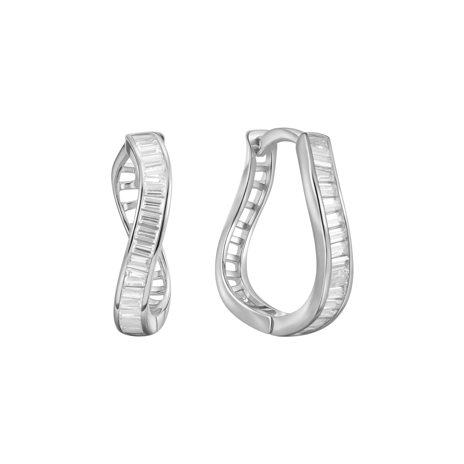 Sølv creoler 10262538