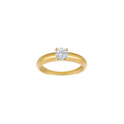 8kt. guldring m/cz