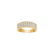8kt. guldring m/cz