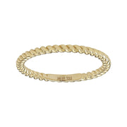 8kt. guldring snoet
