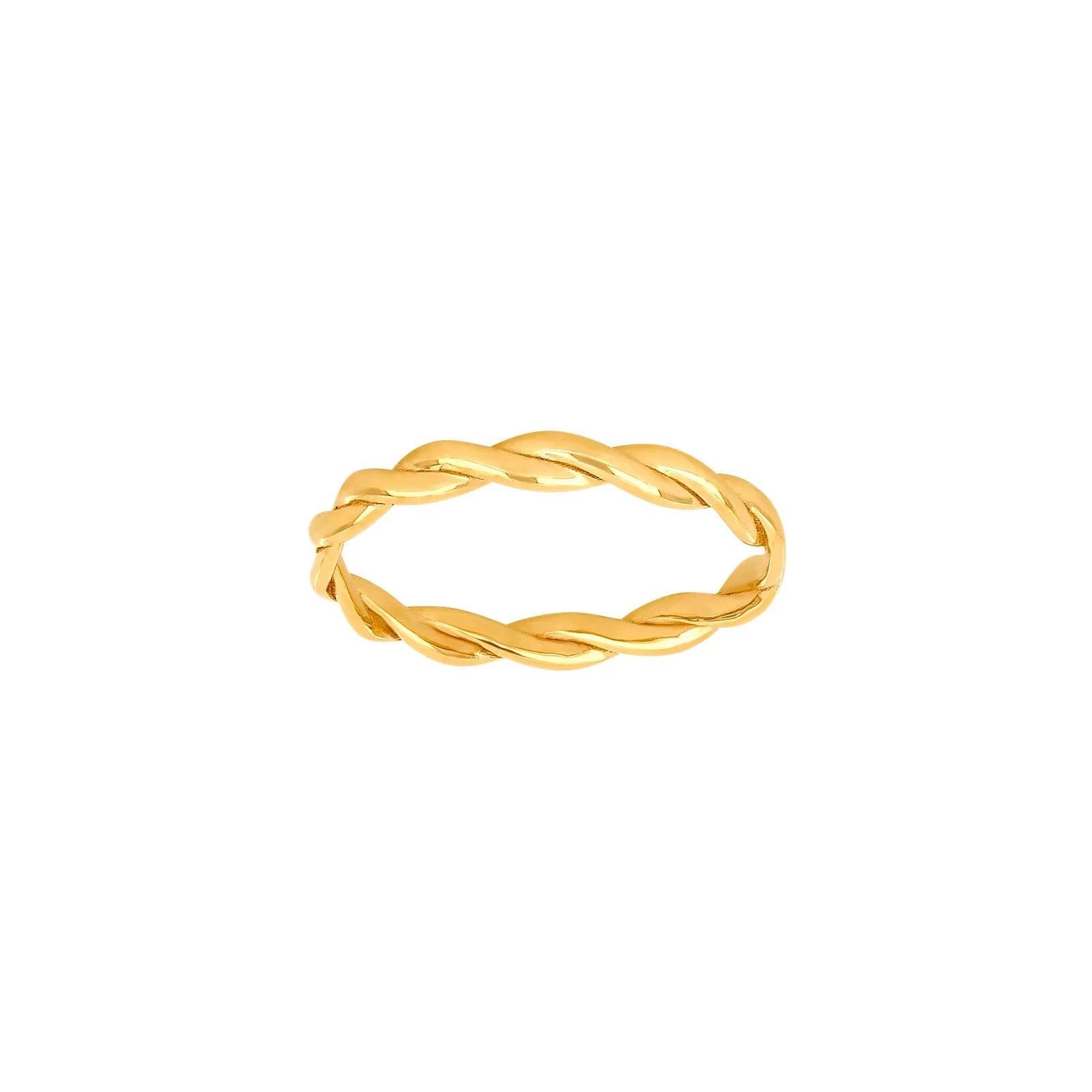 8kt. guldring snoet