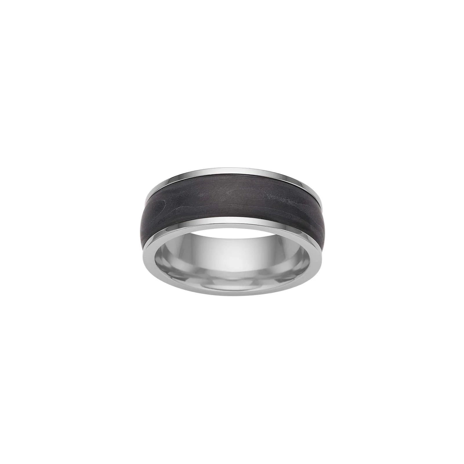 SON stål ring med carbon eye