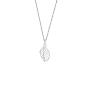 SØLV COLLIER BLAD