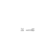 SØLV ØRESTIK M/SY.ZIRCONIA 2MM
