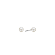 SØLV ØRESTIK M/FERSKVANDSPERLE 5MM