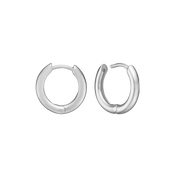 SØLV CREOL 16MM, TRÅD 2,7MM M/KLAPLÅS