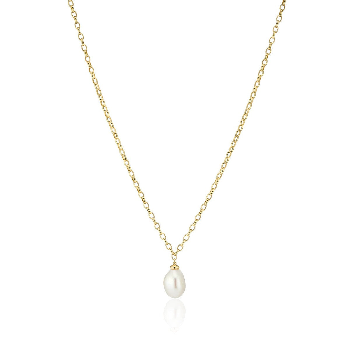 Sif Halskæde Goccia Piccolo SJ-N2486-CZ-YG
