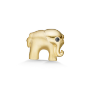 Elephant, gold plated silver lock
