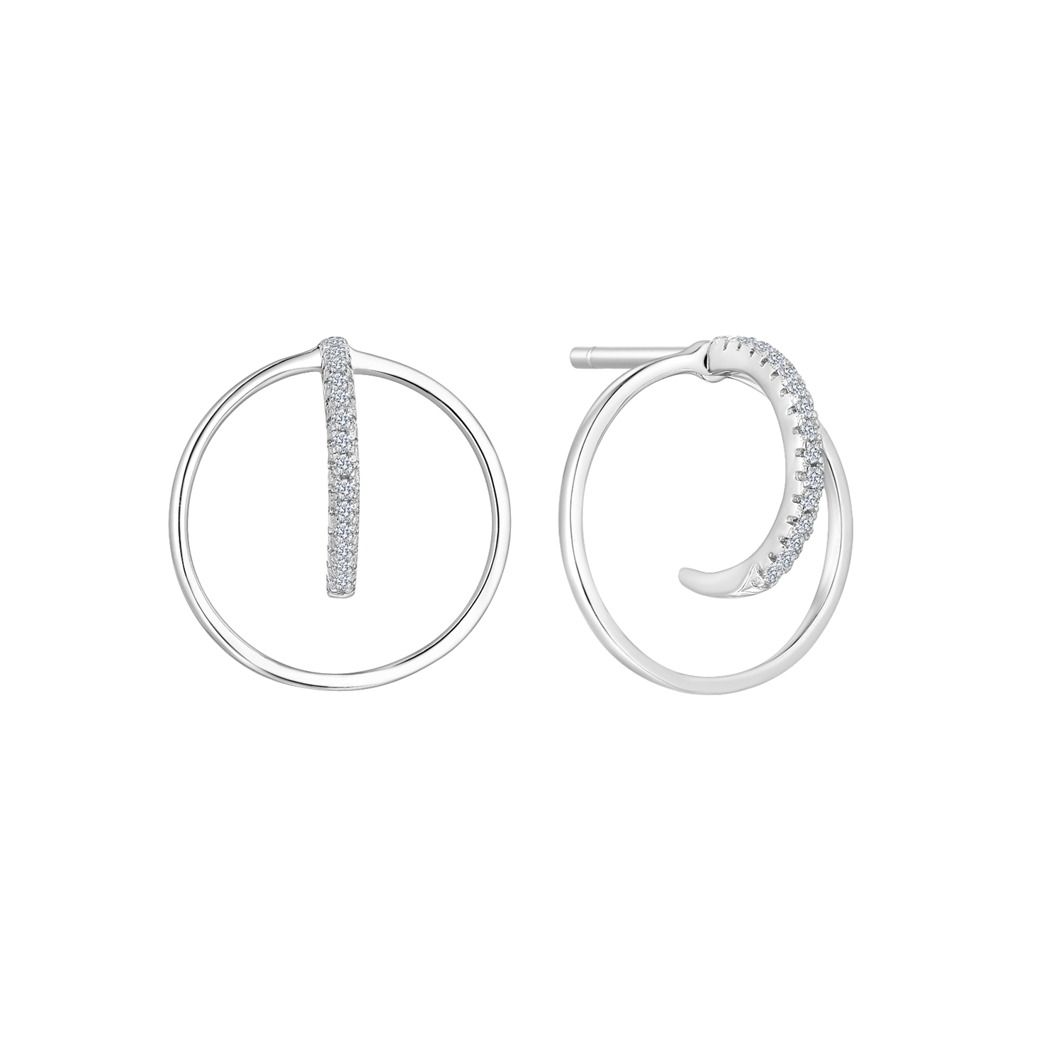 Sølv creoler 13249849