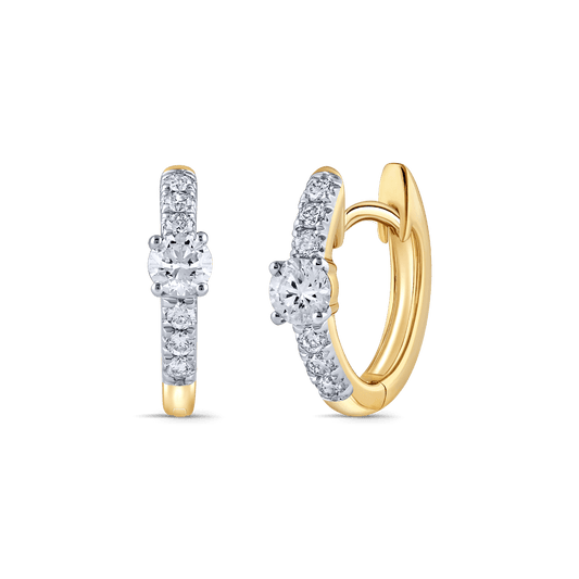 14 kt. Guld creoler 70257024 - Urma.dk